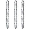 Generic Set Catena e Barra Guida 8 Pollici per Mini Motosega Elettrica, Accessorio Sega Elettrica da Potatura, Ricambio Utensile da Giardino(3 X 8 Inch Chain)
