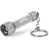 Entac Torcia 5LED portachiavi argento