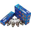 UYTGFO Fit For 10PCS Nickel Candle Spark Plug CMR6A A-CMR6 FOR CMR6A HQT Chainsaw Brush Cutter Grass Trimmer 4194 SR15C 978 RY4C 965603030(CMR6A)