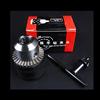 Hyuduo Mandrino per Chiave, Acciaio Inossidabile con Forte Potere di Serraggio, Gamma 1,0-10 Mm Adatto per Trapani Elettrici e Manuali (1,0-10MM[B12])