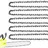 JINFFR Confezione da 5 catene per motosega da 45,7 cm, 62 maglie da 3/8, passo 127 cm, per Craftsman CS1803, Ego CS1800, Poulan 2025, Kobalt KCS 180B-06, Echo CS-280, Greenworks- S62