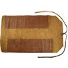 Hide & Drink, Big Tool Roll Up Bag con 12 slot, per officina, organizer per attrezzi per la lavorazione del legno, custodia rustica, in pelle pieno fiore, fatta a mano, mogano single malt