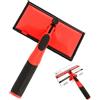 Shurzzesj Applicatore per tamponi di vernice, rifinitore per bordi da parete con tampone, manico bicolore, strumento per la pittura per soffitti, battiscopa, pareti angolari, porte