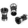 GKYQVE 3Pcs ad alta precisione Trimmers Pinze Adattatore Router Bit Pinze Mandrini Adattatore di bloccaggio per Incisione Macchina di Taglio Macchina per Incisione