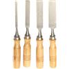 ACTINPANT 4 pezzi/set scalpello for intaglio del legno 8/12/16/20mm scalpelli a mano for la lavorazione kit di utensili fai da te lama in acciaio con manico in