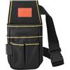 Generico Electrician Tool Belt | 600D Waterproof Oxford Fabric, 10.2in X 5.5in | Heavy Duty Pouch For Carpentry, Auto Repair | Multi-Pocket Waist Bag