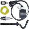 pljYocdO Kit tubo flessibile filtro carburante bobina di accensione candela adatto for motosega 015 015AV 015L