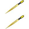 OSALADI 2 Pezzi 4 100mm Set Di Lime Per Raspe in Legno Da 4 Pollici Utensili Per Intaglio in Acciaio Manici Resistenti Per La Lavorazione Del Legno Duro Per Falegnami