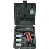 BESWELL - AKP-02-7pcs 1180 Ft.lbs / 1600 N.M Set di avvitatori pneumatici ad impulsi pneumatici con meccanismo a doppio martello da 1/2-2 Anni di Garanzia