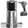 Générique Adattatore elettrico di Wrench - High Torque Spanner Tool, Socket Coupler, Hammer Drill Auto Repair Machinery | Shaft Converter Workshop Vehicle Service Equipment Kit System Heavy Duty Multifunction