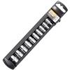 Blim Set di chiavi a bussola, misura: 5, 6, 7, 8, 9, 10, 11, 12, 13, 14 mm, misura 1/4, versatile e resistente, colore nero marca