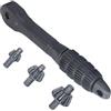 Generic Chiave mandrino elettrico, chiave a cricchetto per mandrino | Chiave inglese con clip per trapano elettrico | Set di chiavi di bloccaggio ganasce con punte elettriche da 10/13/16 mm