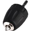 ERNZI Mandrino for trapano senza chiave 3/8‑24UNF 0,8‑10MM Clip for mandrino for punta da trapano elettrico con adattatore for asta con codolo esagonale da 1/4''