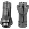 Dsjnf Pinza di serraggio per incisione mandrino da 1/4 a 1/8 adattatore pinza di serraggio Diametro dell'adattatore: 3 mm (1/8) e 6 mm (1/4) Parti di ricambio 2 pezzi