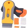Baxnore Professional Scraper Tool Set 22Pcs Double Edged Scraping Blades for Stubborn Glue Sticker Removal on Glass Metal Tile ABS Plastic Durable Construction