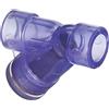 Hayward YS00075S - Filtro a Y in PVC trasparente da 3/4 di pollice con guarnizioni O-ring FPM