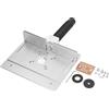 Floolinct Kit di sollevamento del router Piastra di inserimento del tavolo del router multifunzionale con rotazione di 180 ° in lega di alluminio per la lavorazione del legno