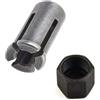 Helilyco Tappo mandrino di ricambio per smerigliatrici Bosch GD0600, GD0601, GD0603, 906, 763620-8, 763627-4, dado pinza 3 mm e 6 mm, in acciaio
