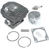 LIWaaGe Adatto for GS461 GS461Z MS461 MS461R MS461Z Kit cilindro pistone motosega 1128 020 1250