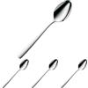 WMF Boston Cromargan 11.2001.9990 - Cucchiaio da tavola in Acciaio Inox 18/10, 22,9 x 4,8 x 0,8 cm, Colore: Argento Lucido (Confezione da 4)