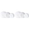 Luminarc Feston Stoviglie Opal 18 pezzi - 6 persone opale adatto a microonde, adatto per frigorifero impilabile (Confezione da 2)