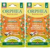 Orphea Salvalana, Sacchetti per Cassetti e Armadi, Per Lana e Vestiti Tutta la Stagione, Profumo di Sandalo e Bergamotto, 3 Sacchetti in Carta di Canapa (Confezione da 2)