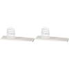 Wenko Tappeto drenante MOD. Damon scolapiatti in diatomite Naturale ad Asciugatura Rapida con Piedini in Silicone per Cucina 30x0,9x8 cm Beige (Confezione da 2)