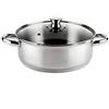 Vier CI26 Casseruola, Induzione 26 cm, Acciaio Inox 18/10, 26 cm