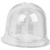 Milisten Mini Cupola per Piante in PVC Trasparente, Copertura Protettiva Riutilizzabile per Fiori e Piante, per Protezione Gelo All'aperto