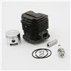 Luxuyvarna - Kit pistone cilindro da 41,5 mm e 44 mm compatibile con Kawasaki TH43 TH48 KBH48 Kbl48 (TH48 44 mm)