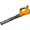 INGCO Soffiatore senza fili brushless da 20 V (solo corpo), spazzatrice portatile per foglie, velocità massima dell'aria 144 km/h, 18500 giri/min per la cura del prato, spolveratura, rimozione erbacce