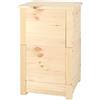 Esschert Casetta per vermi in legno, scatola per vermi, biometro, compostiera in legno