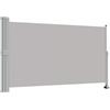 vidaXL Tenda da Sole Laterale Retrattile 140 x 300 cm Grigia