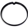 EMPOTEC Proteggi Salva Piastra BUMPER Empotec per Metal Detector XP Deus Deus II ORX X35 HF 9 Copri Bobina Protegge Contro Urti Accidentali (Nero)