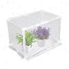 Generisch Piccola serra | 60 x 30 x 30 cm tenda trasparente per piante - per tavolo, giardino, balcone, terrazza, inverno,