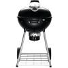 Napoleon - Barbecue a carbone NK22, nero, coperchio e ciotola smaltati in porcellana, griglia di cottura cromata