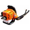 UNITED TRADE Soffiatore Foglie/Soffiafoglie Giardino Cilindrata 52 cc con Zaino + OMAGGIO orologio/sveglia Masha ed Orso