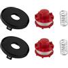 StarRing 1/2 set di ricambio per bobina di filo e copertura del tappo della bobina per parti di tosaerba Einhell CE-CT 36/30 LI E SOLO, per AGILLO 36/255 BL AGILLO 18/200 (2 pezzi)
