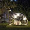 Generic Tenda Trasparente a Cupola con Copertura in PVC, Geodetica per Sunbubble, Cortile, Inverno all'Aperto, Feste, Giardino