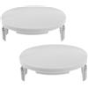 Senda Confezione da 2 coperture di ricambio per bobine per decespugliatore RA122 compatibile con Ryobi RLT4027, RLT4125, RLT5027, RLT6030, RLT5127, RLT6130-5132002670