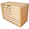unmjgybc Copri condizionatore da Esterno Apricot Louver SUP L100*W50*H70(1.5P) Copertura per Condizionatore Bidoni Spazzatura e Pompe Piscina - Resistente al Sole e alla Pioggia