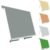 TENDEEVOLUTION Tenda da Sole per Esterno a Caduta con Braccetti da 50 cm Tempotest Parà o PVC, Personalizzabile, Tenda a Rullo Motorizzata o Manuale con Staffe di Supporto e Mantovana (L. 300 cm X H. 260 cm)