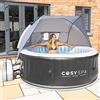 CosySpa Tettoia per Vasca Idromassaggio Gonfiabile | Telo Gazebo per Esterni | Protezione dal Sole | Accessori Piscina Idromassaggio Gonfiabile | Accessori da Giardino
