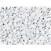 GEOSISM & NATURE s.a.s. di Barani Simone Graniglia, granulato per giardino, Bianco Carrara 12-16 mm (25 Kg)