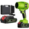 Generico Seese Pro-Soffiatore Elettrico Senza Fili-Soffiatore Ultra Leggero e Potente, Leggero e Portatile,35000 RPM,40 Minuti Autonomia,Adatto per Auto, Giardini,Terrazze, Neve e Campeggio (1 battery)