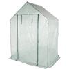AlmaStore Telo di Ricambio per Serra da Giardino , Balcone, Terrazzo Trasparente | Varie Misure | Per serre con o senza Ripiani, a Casetta (140x72.5 - H 195 cm (PE RETINATO))