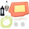 ICOOYO Kit filtro aria per Stihl FS490 FS490C FS510 FS510C FS560 FS560C, 4148 141 0300.