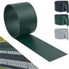 UISEBRT 10 strisce frangivista in PVC rigido per recinzioni da giardino, balcone, antracite, 25 m x 19 cm (verde)