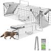 Petigi Gabbia Trappola per Animali Talpa Ratto Mouse Topo Nutria 65 x 17 x 20 cm
