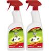 COMPO Cimici & Ragni, Insetticida e Acaricida Liquido, Barriera Insetti, 500 ml (Confezione da 2)